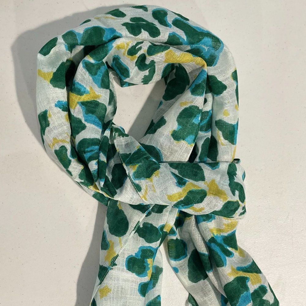 NWOT Scarf - Lightweight Leopard Print - 24x72